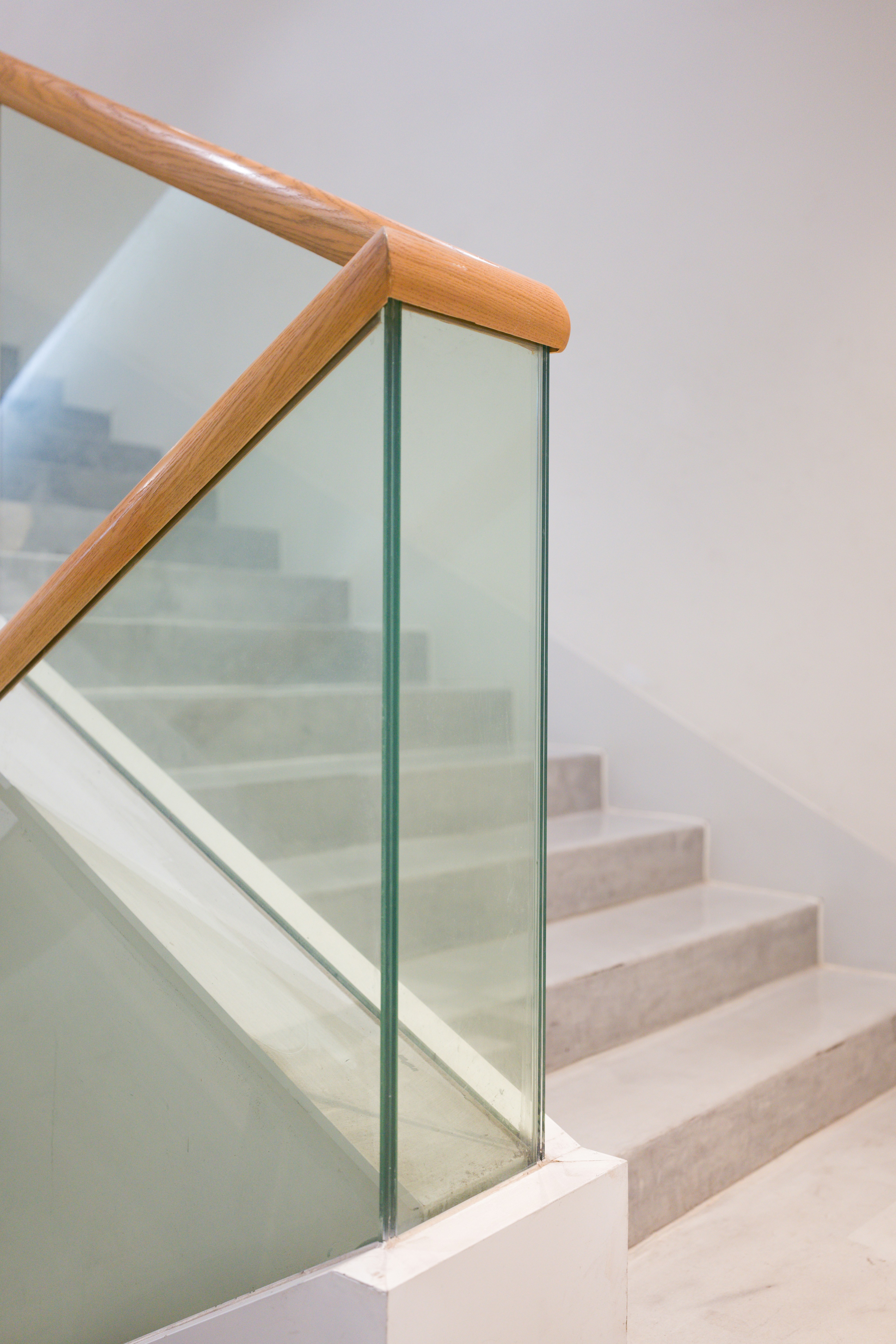 Glass Staircase Railing